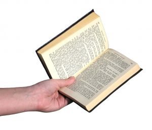 book-and-hand